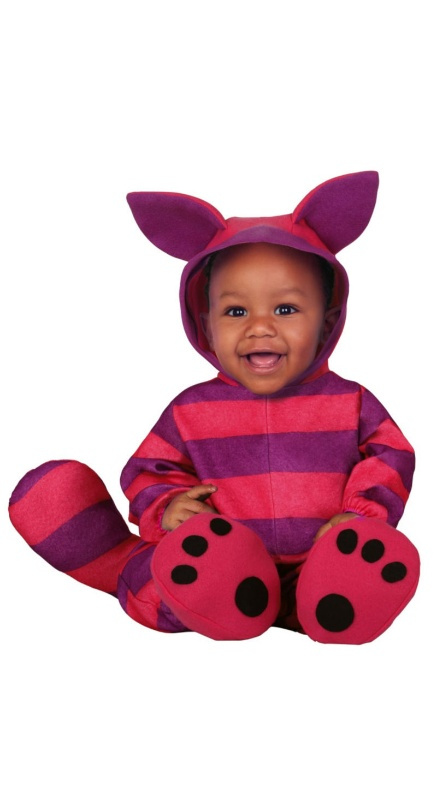 Disfraz de Gato púrpura para bebes