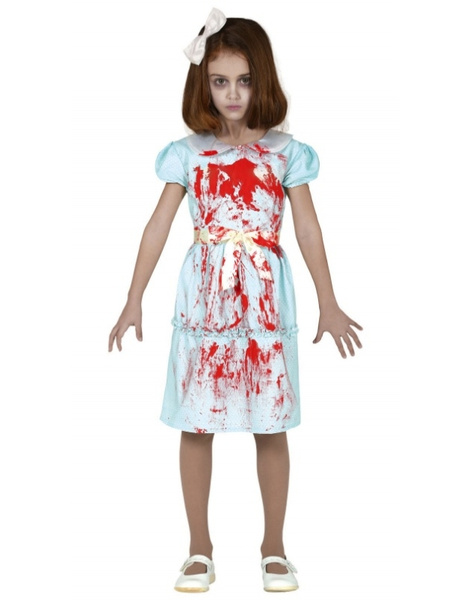 Disfraz niña fantasma twins