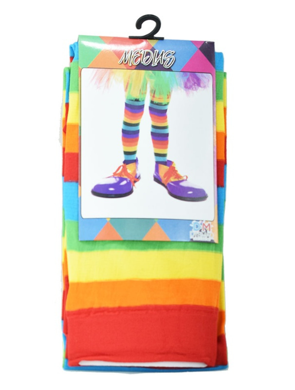 Medias multicolor mujer t.unica