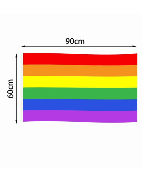 Bandera multicolor 90x150 cm