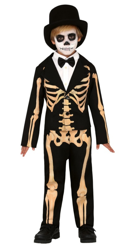 Disfraz Skeleton elegante para niño