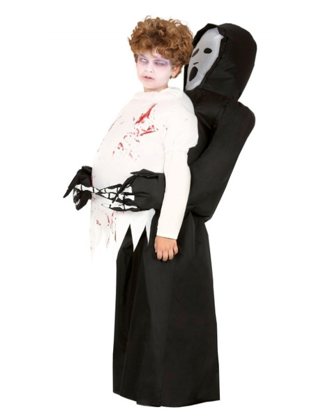 Disfraz de Fantasma de la Muerte para niños de varios tamaños
