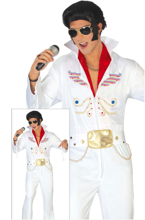 Disfraz Rey del Rock adulto