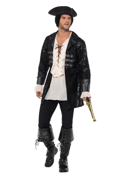 Chaqueta Bucanero Negra para hombre