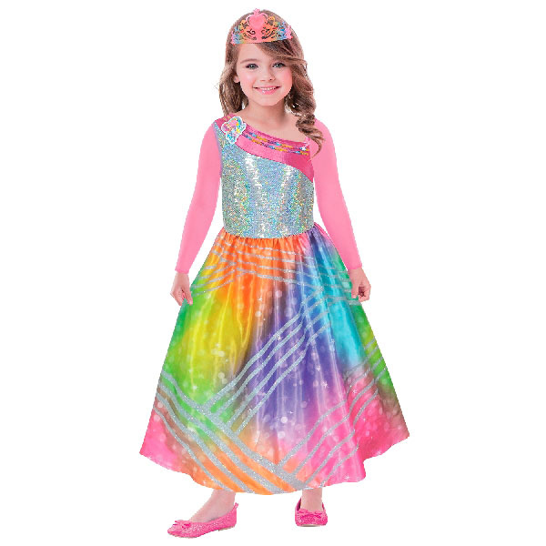 Disfraz Barbie Rainbow magic 3/5 años