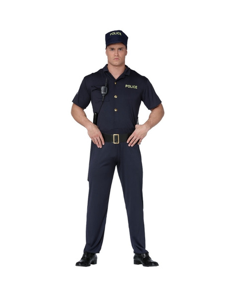 pedal Posdata Polo Disfraz agente de policía adulto