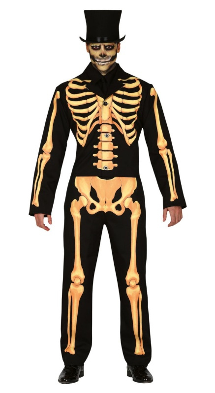 Disfraz señor esqueleto hombre oferta