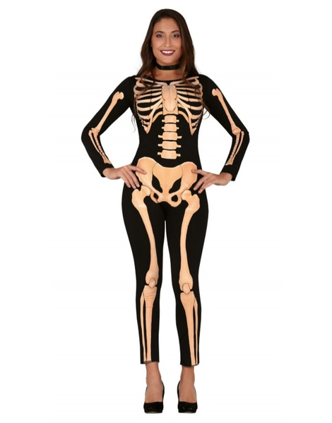 Disfraz esqueleto para mujer
