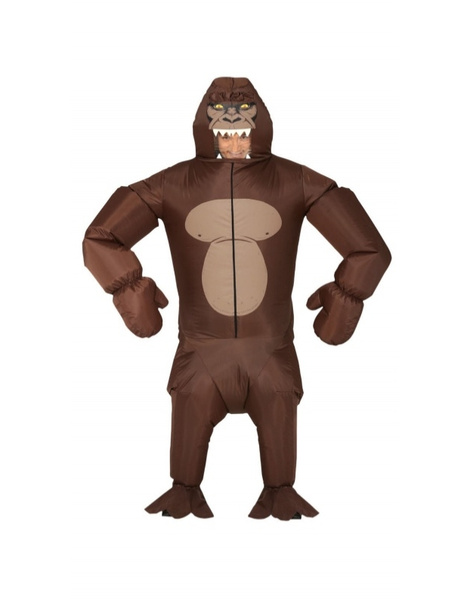 Disfraz gorila hinchable para adulto