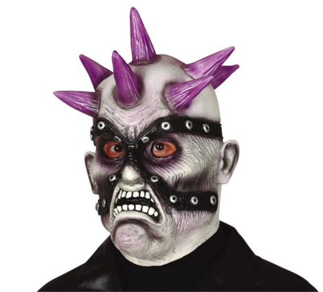 Máscara Zombie Punk látex
