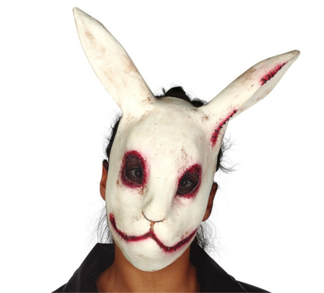 Máscara Conejo Terror látex Máscara Conejo Terror látex