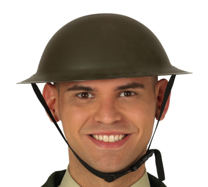 Casco soldado inglés adulto