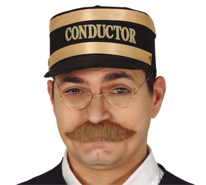 Gorra conductor de tren adulto