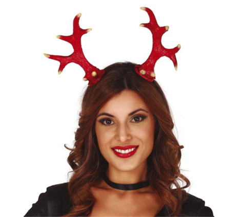 la nieve caricia forma Diadema Cuernos de ciervo rojos foam - Mejor precio en lacasadelosdisfraces.es la nieve caricia forma Diadema Cuernos de ciervo rojos foam - Mejor precio en lacasadelosdisfraces.es