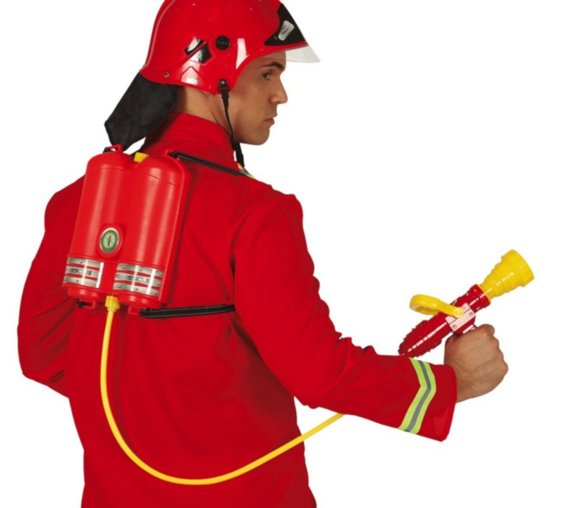 Bombona de agua bombero