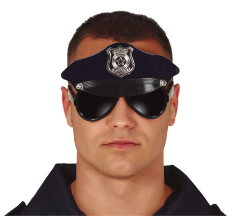 Gafas Policía con gorra