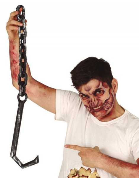 Gancho com corrente de 70 cms.