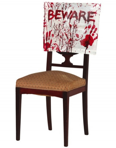 Funda silla con sangre 48x38 cms.