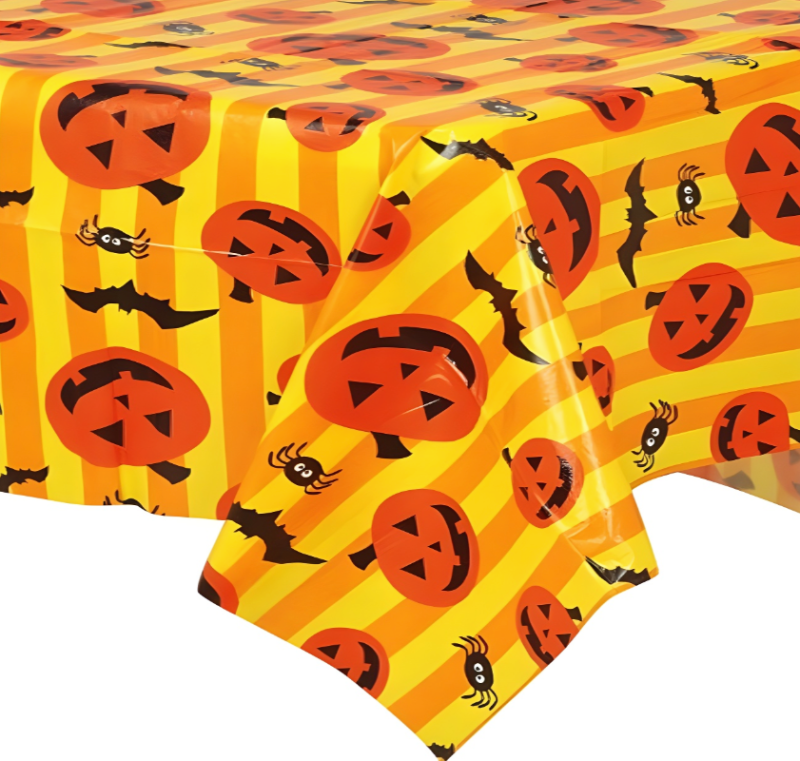 Abóboras de toalha de Halloween 130x175 cms.