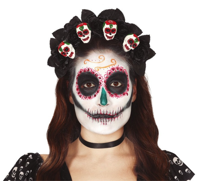 Diadema 4 calaveras