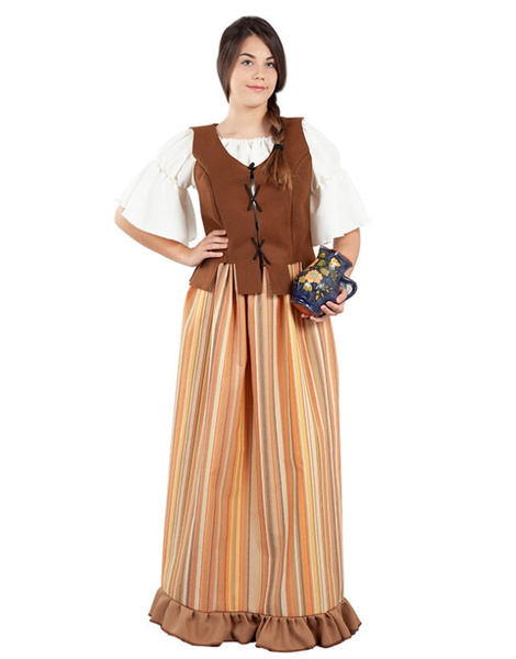 Disfraz mesonera medieval mujer