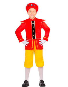Disfraz de paje amarillo para niño