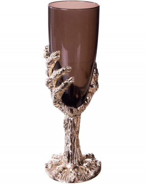 Copa de Champagne con mano 19x6cm