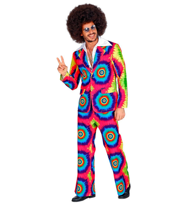 Disfraz Hippie años 70 adulto