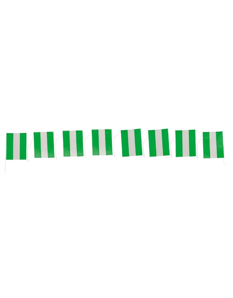 Bandera Andalucía papel 50M.  15x20cm