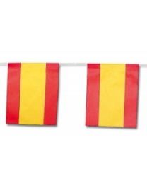 Bandera España papel 50M. 15x20cm