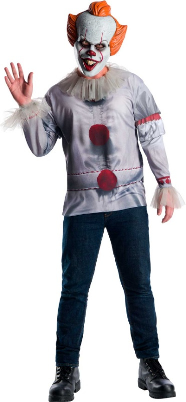 Set Pennywise camisa+máscara adulto