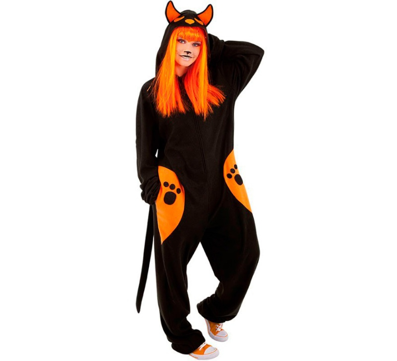 Disfraz Kigu black cat adulto