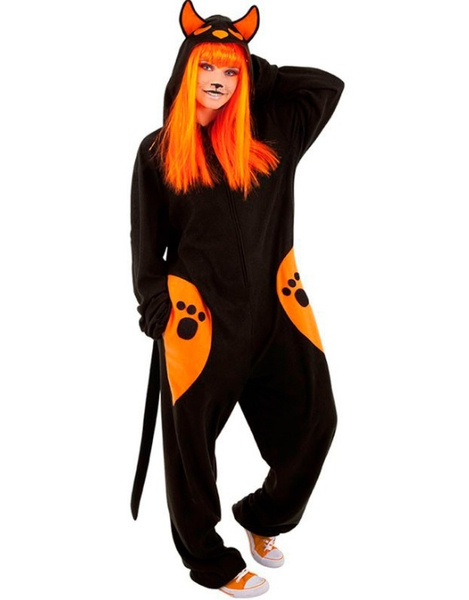 Disfraz Kigu black cat adulto