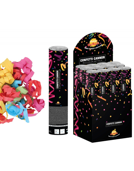 Cañón Confetti 30 cms.