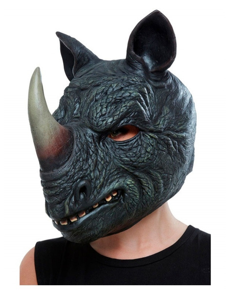 Cerdo alias Arenoso Máscara Rinoceronte látex adulto