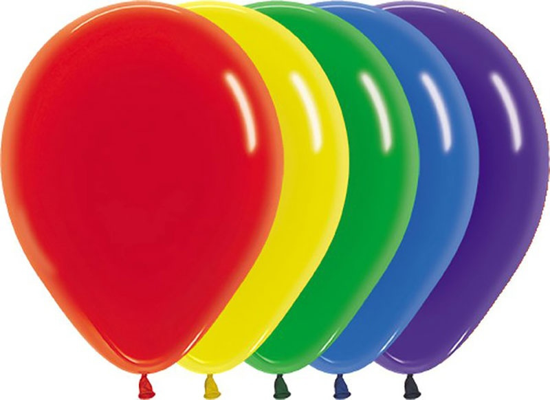 Bolsa 50 Globos Cristal Surtidos