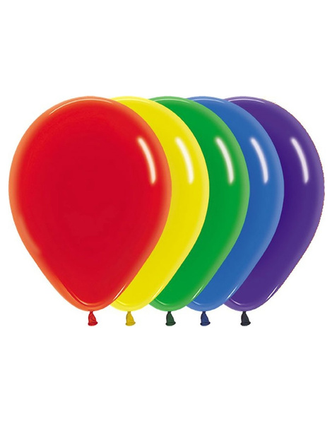 Bolsa 50 Globos Cristal Surtidos