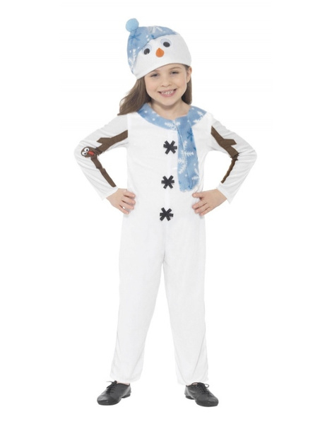 Disfraz de muñeco de nieve infantil
