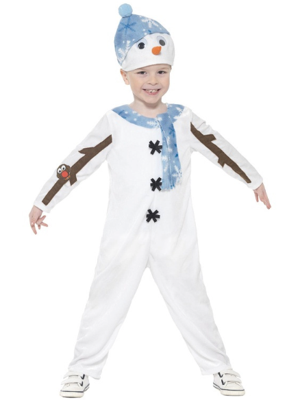 Disfraz muñeco de nieve infantil