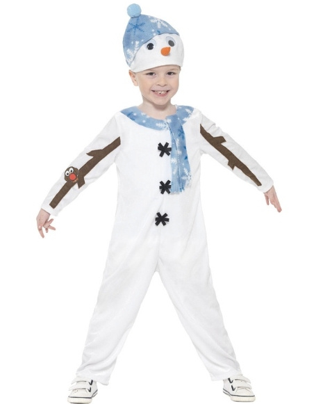 Fato de boneco de neve para criança