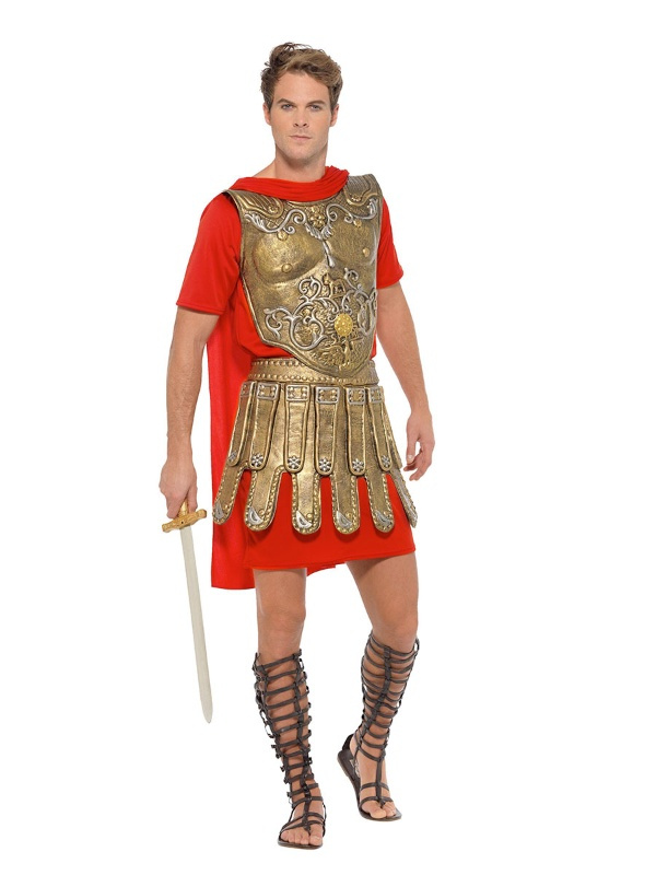 Disfraz Gladiador Romano Oro adulto luxe