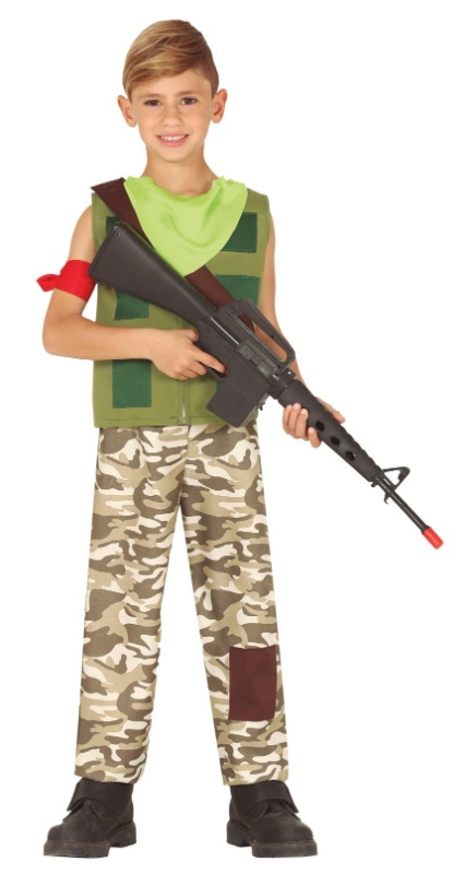 Fato de mercenário infantil