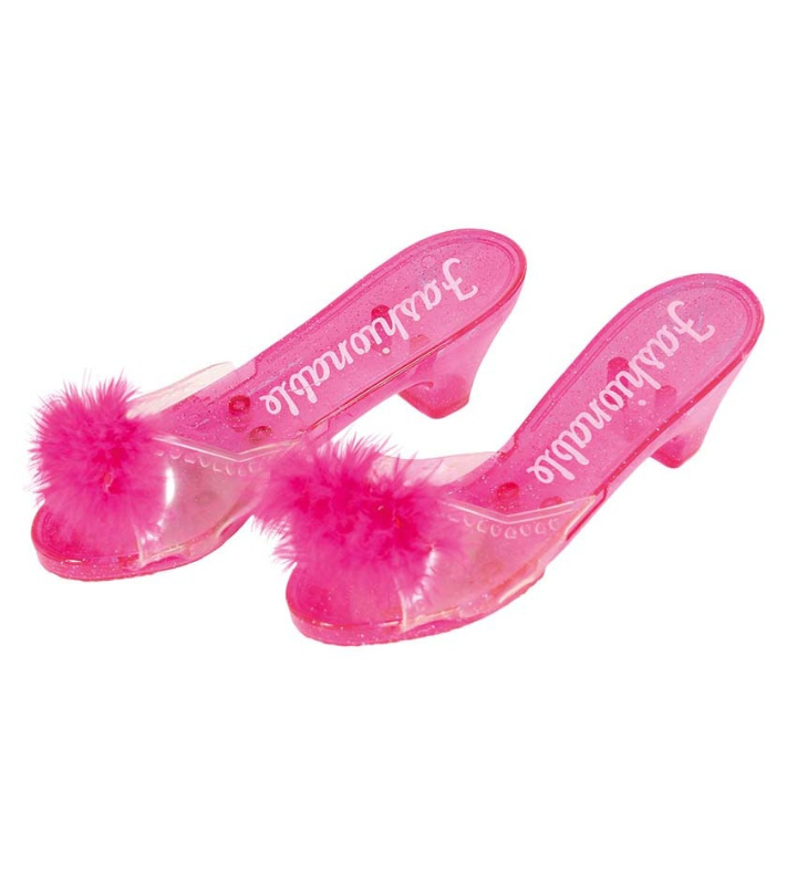 Zapatos princesa con marabu talla30 19cm