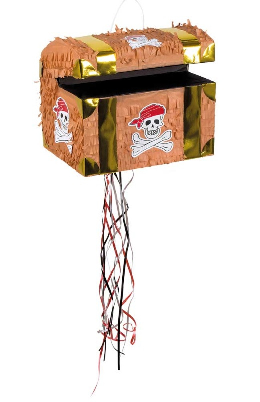 Piñata Cofre Pirata 30x26x23 cms.