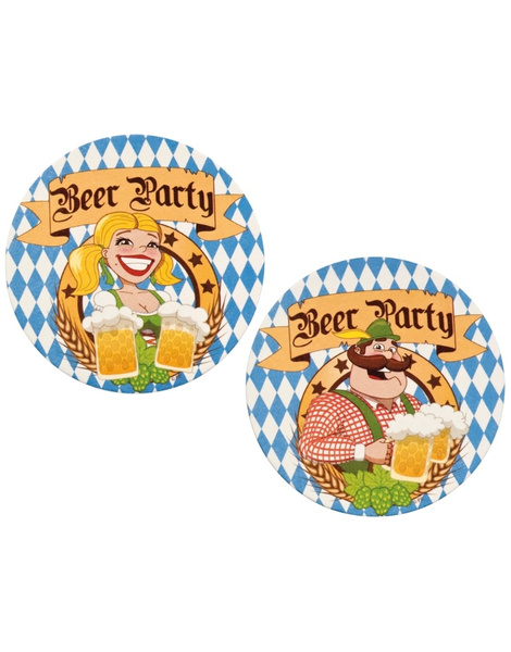 Set 10 Posavasos Oktoberfest