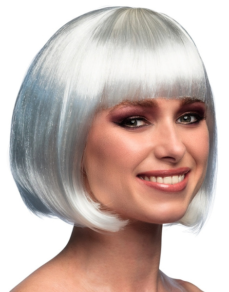 Peluca Cabaret blanca