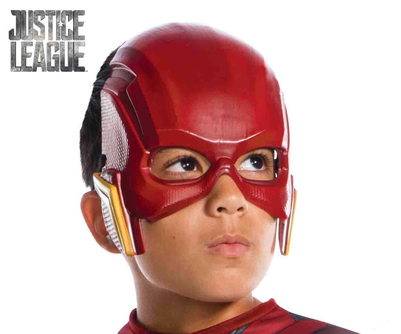 Máscara Flash JL Movie para niño