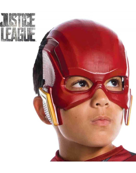 Máscara Flash JL Movie para niño
