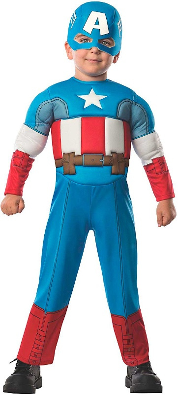 Disfraz Capitán America bebes 1/2 años
