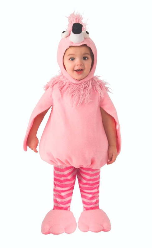 Disfraz Flamenquito rosa para bebés
